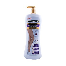 GOICOCHEA - Crema para piernas con elastina, colágeno y frutos rojos. Efecto Reafirmante. Botella con 400ml