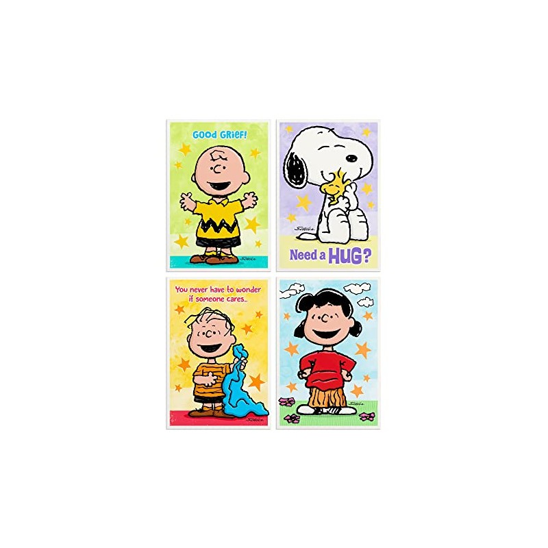 DaySpring - Need a Hug? - 4 Peanuts Greeting Card