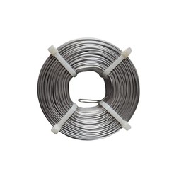 18 Gauge 304 Stainless Steel Tie Wire, 3.5 lb Coil, Heavy-Duty, Corrosion-Resistant Wire for Rebar, Construction, Fencing, and Industrial Use (588 ft)