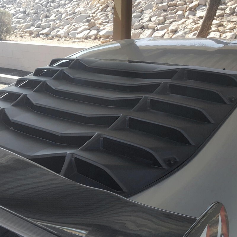 Kojem Rear Window Louver Compatible with 2009-2020 Nissan 370Z Coupe
