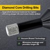 OLAZOL Diamond Core Drill Bits 4PCS 1/2" 1/4'' 3/8" 5/16"