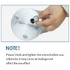 Olpchee Portable High Pressure Kinetic Toilet Plunger Air Drain Blaster