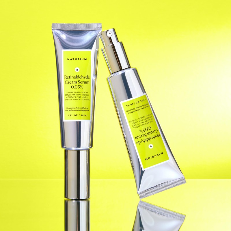 Naturium Retinaldehyde Cream Serum 0.05%, Advanced Anti-Ageing & Smoothing Face