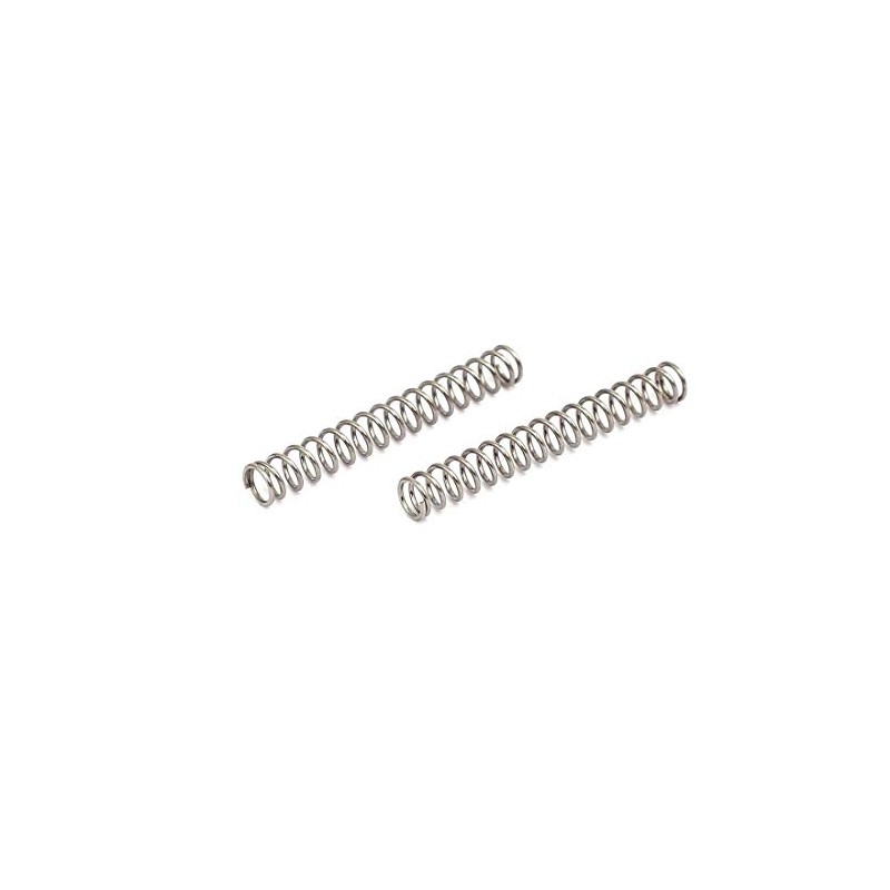 TOP-VIGOR 10Pcs Compression Spring, 4mm OD,0.5mm Wire Size,30mm Free Length