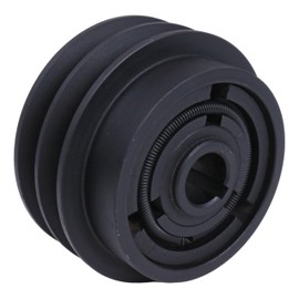 JEENDA Heavy Duty Clutch Double 5/8" V Belt 1" Bore 5" Pulley 3" Width Compatible with Honda GX270 GX390 Briggs & Stratton Subaru Robin Engines & Plate Compactors, Aerators and Lawn Dethatchers