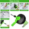 SYANSPAN Heavy Duty Dual Mode (Manual/Automatic) Plumbing Auger, Clog Remover