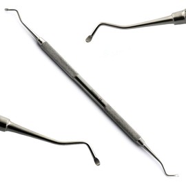 SurgiMac Dental Spoon Excavator 19W, 2mm, Cavity Carious Dentin Removal Curette, Restorative Instrument