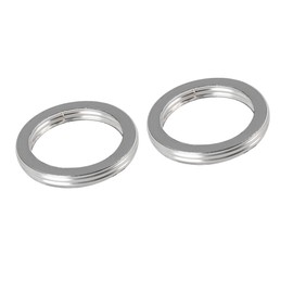 A ABSOPRO 30 mm ID 40 mm OD Motorcycle Exhaust Gasket O-Rings for Honda CG125 (Set of 2)