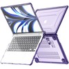 MEEgoodo Case for MacBook Air 13 inch 2021 2020 2019