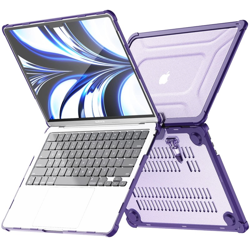 MEEgoodo Case for MacBook Air 13 inch 2021 2020 2019