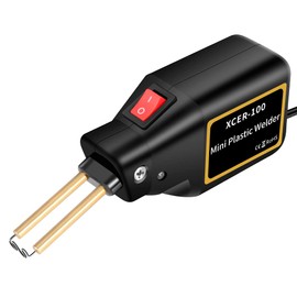 100W Mini Plastic Welding Machine Portable Bumper Repair Kit Automatic Car Tool with 400 Hot Tackers