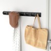 GWAAZXGZ Black Coat Rack Wall Mount - Modern Metal Hook