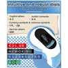 Memoking Embossed Label Maker with 3 Rolls Emboss Tapes-E975 3D