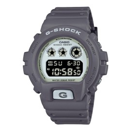 Casio DW-6900HD-8JF Men's Wristwatch, HIDDEN GLOW Series, Gray, Limited Model: HIDDEN Glow Series (Gray), watch