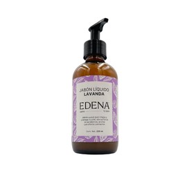 EDENA | Jabón Líquido Lavanda | Limpia y Protege la piel | Manos y Cuerpo | Aroma con efecto Relajante | 250 ml