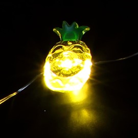 Noma 50 Solar Fine Wire Lights - Pineapple