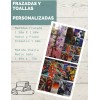 Zyanyamex Toalla Para Mano 100% Personalizada 40cmx60cm (pack De 4pzs)