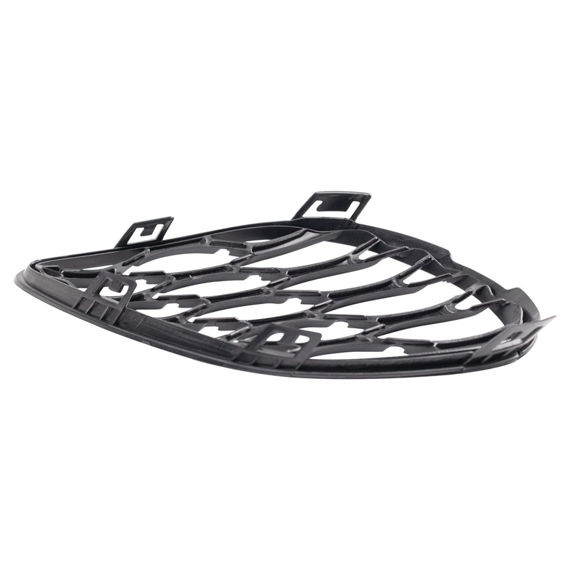 TRQ Front Right Fog Light Hole Cover Black Passenger Side
