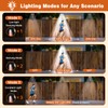 LynsaTac Clip on Solar Lights Outdoor with Motion Sensor, IP65