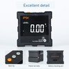IP54 Angle Finder 4x90° LCD Digital Display 4 Side Strong
