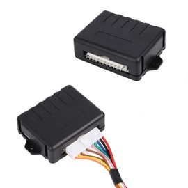 X AUTOHAUX 4 Doors Central Lock Locking System Car Keyless Entry Kit with Actuator - Only for 12V Vehicles Central Lock with 2 Remote Control Key