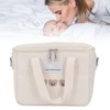Diaper Shoulder Bag Oxford Cloth Large Capacity Embroidery Bear Pattern