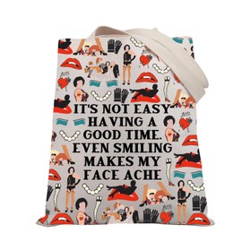 PLITI Rocky Horror Gift Horror Musical Theatre Gift It's Not Easy Having A Good Time Comedy Movie Inspired Tote Bag (good time TGU)