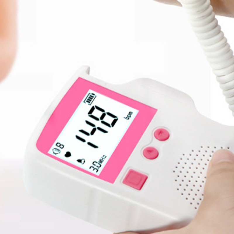 Fetal Heartbeat Monitor High Sensitivity Clear Sound Quality Low Noise