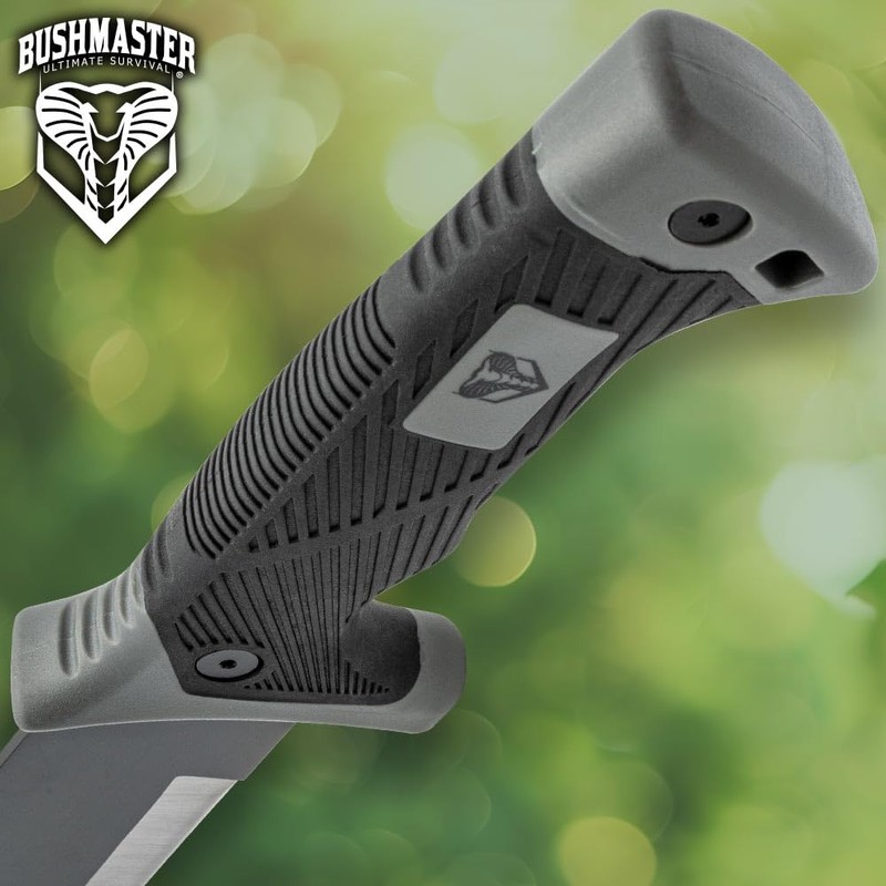 Bushmaster Stainless Steel Sawback Blade | High-Impact TPU Handle |