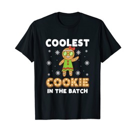 Coolest Cookie In The Batch Dabbing Gingerbread Man Costume T-Shirt