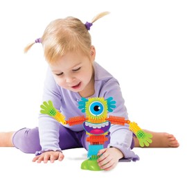 BLOKO - Set of 60 BLOKO Monsters with Animated Eyes and Mouths - From 12 Months