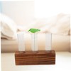 Mobestech 1set Hanging Propagation Tube Stand Test Tube for Hydroponics
