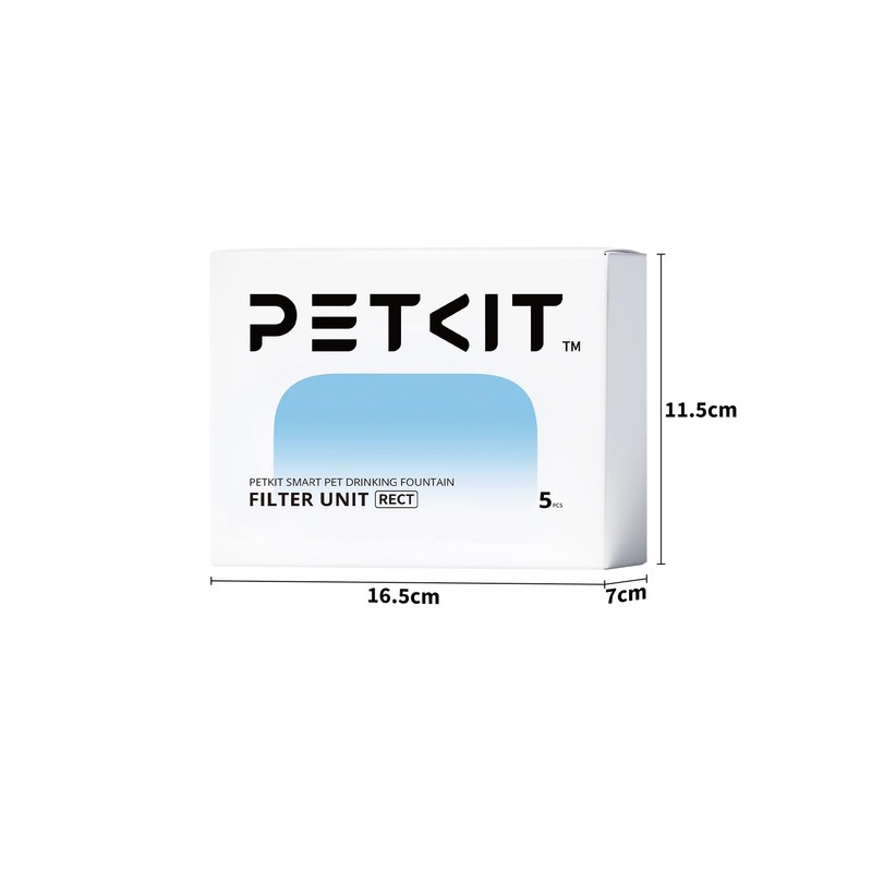 PETKIT EVERSWEET MAX Filter,Aktivkohle, Hocheffiziente Filtration,5pcs für Katzen Hunde Trinkbrunnen