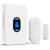 Daytech Door Sensor Chime Entry Alert Chime Wireless Door Window