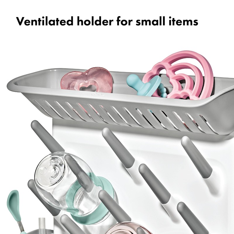 OXO Tot Expandable Drying Rack – Space-Saving Drying Rack |