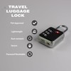 UP Security TSA-Approved Combination Padlock - Durable, Resettable, Compact Travel