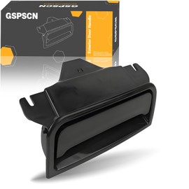 GSPSCN Center Console Latch Black | for 2014-2020 GMC Yukon Sierra 1500 2500 3500 Chevy Silverado Suburban Tahoe Armrest Lid Lock | Center Console Lock Handle OEM# 22792217, 22861304