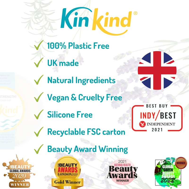 KinKind Shampoo Bar - CLEAR My Head! Anti Dandruff Shampoo