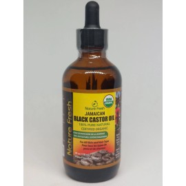 Nature Fresh W1 Nature Fresh USDA Organic Premium 100% Pure Jamaican Black Castor Oil 4oz