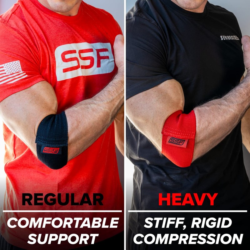 Serious Steel Fitness - Manguito de compresión para brazos, bíceps,