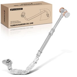 A-Premium Turbocharger Oil Line Compatible with Ford Explorer 2016 2017 2018 2019, 2.3L, Turbocharged, Replace# GB5Z6K679B, GB5Z6K679A