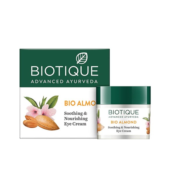 Biotique Almond Under Eye Cream For Dark Circles & Puffiness