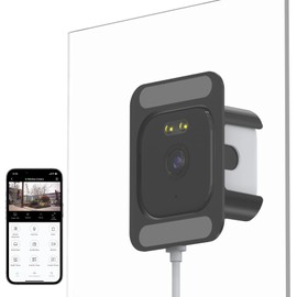 ANYQOO Window Camera 3MP 2K, Indoor/Outdoor Window Cameras for Home Security with 2 Mounting Include, ChroMax AI Color Night Vision, Motion Detection, 2.4GHz & 5GHz WiFi, 24/7 Recording (1Pack)