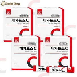 Korea Eundan Megadose C Vitamin C 3000 60 packets 4 boxes 8 months supply High content G from UK (29414861) / 고려은단 메가도스C 비타민C 3000 60포 4박스 8개월분 영국산 고함량 G (29414861)