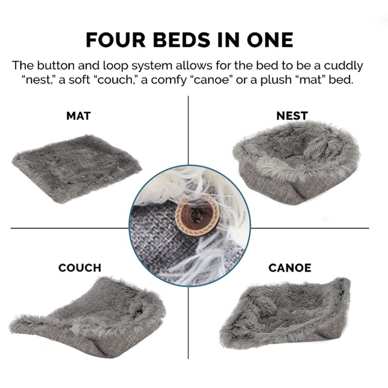 Cat Bed Washable Cat Beds for Indoor Cats Pet Bed