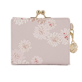 Paul & Joe PJA-W972 Women's Chrysantheme Print Mini Wallet with Clasp, beige