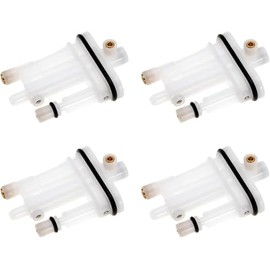 Dunviku 4PCS Carburetor Carb Main Jet Carburetor Jet Lawn Garden Engine Replace 592792, 596521, 594060 Fits for Briggs Stratton Engine 09P702-0116-F1 09P702-0119-F1 09P702-0139-F1