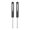 sourcing map 2pcs Non-Magnetic Pocket Screwdriver 4mm Phillips 3mm Slotted