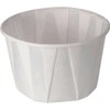 Fiesta Recyclable Waxed Paper Disposable Sauce Condiment Pots | Medium