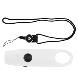 Electronic Whistle 3 Gears Adjustable Training Electronic Whistle for Sports TravellerWhite